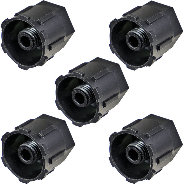5 Pk, Cap Low Side M8 X 1 Long Post MT6071-5