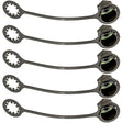 5 Pk, Cap Hi-side M10 X 1.25 Short Post MT6078-5