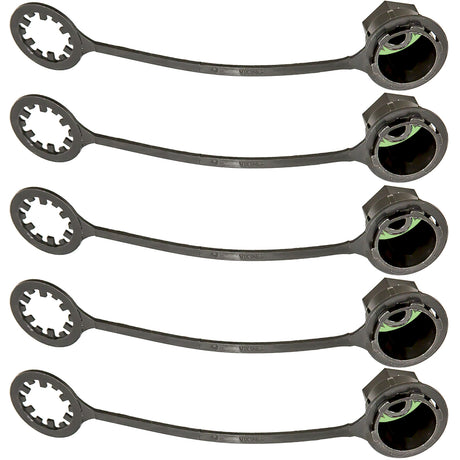 5 Pk, Cap Hi-side M10 X 1.25 Short Post MT6078-5