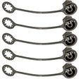 5 Pk, Cap Hi-side M10 X .75 Long Post MT6079-5