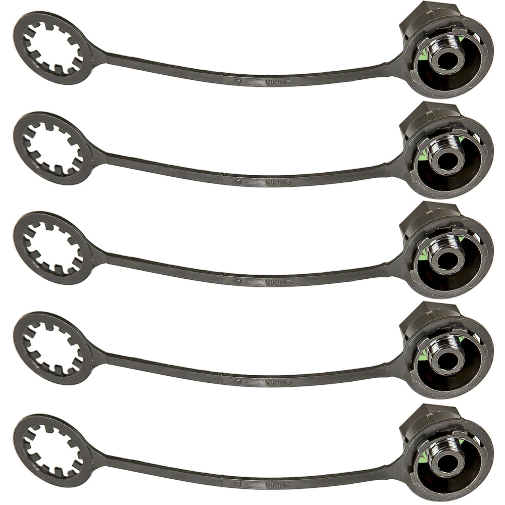 5 Pk, Cap Hi-side M10 X .75 Long Post MT6079-5