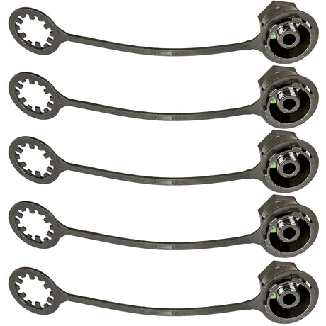 5 Pk, Cap Hi-side M10 X .75 Long Post MT6079-5