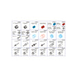 Master Tech MT2000 Cap & Valve Kit MT9558