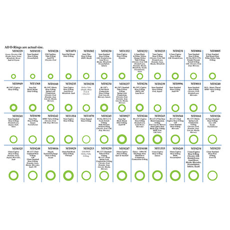 Ultimate - 48 Compartment Kit O-rings .173 to .433 MT9612