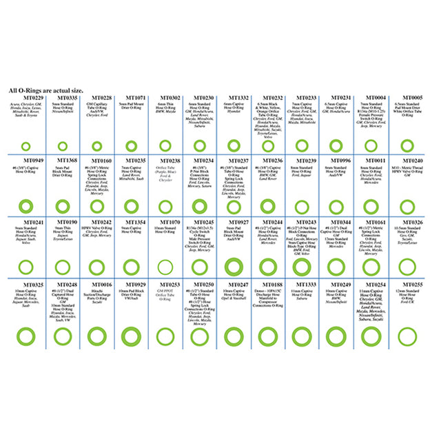 Ultimate - 48 Compartment Kit O-rings .173 to .433 MT9612