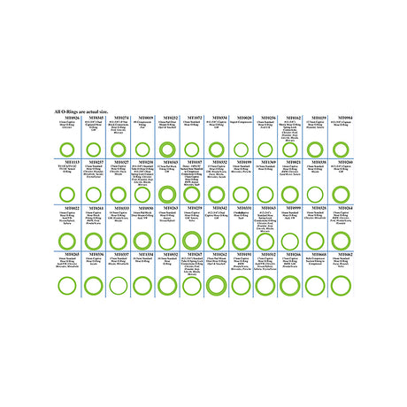 Ultimate - 48 Compartment Kit O-rings .453 to .709 MT9613