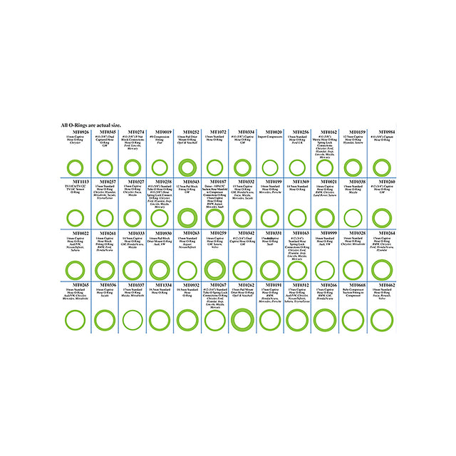 Ultimate - 48 Compartment Kit O-rings .453 to .709 MT9613