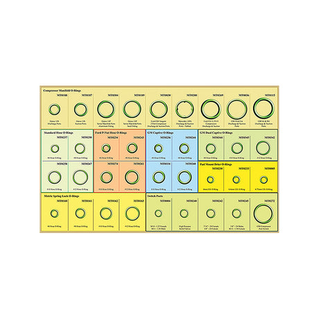Box 1 of MT9250 Kit (most Popular O-rings) MT9635