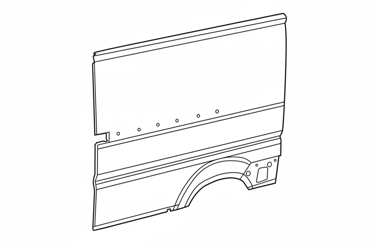 Mopar 68095842AA Body Side Outer Panel