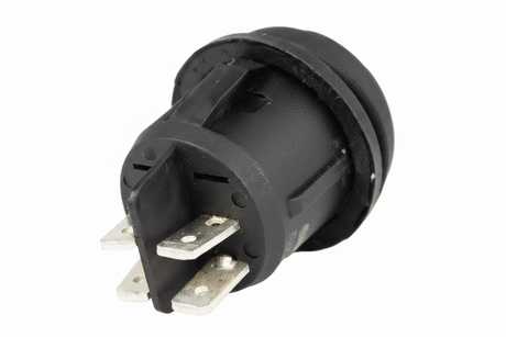 SPHEROS 11139329A SWH, ROCKER, RND, 20 AMP, 12VDC, RED, IP65