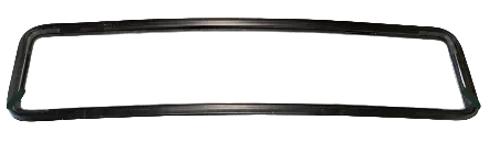 07-007-009 Window, Destination, Front, 11.6" X 47.6", Clear Glass / Contoured / Ec 42-2014