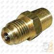 Adapter 1/8In Male Npt X 3/16In Flare W/valve Mt1520 Air Conditioning