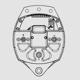 Alternator 24V 150 Amp 30-62004-00 Air Conditioning