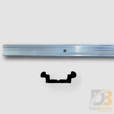 Aluminum Base Trim .625 In 6 Ft Piece Bus To Be Used On Roof Rear Caps And Side 01032224 Trim