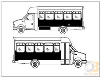 Aluminum Exterior 33 X 200 01032205 Bus Parts