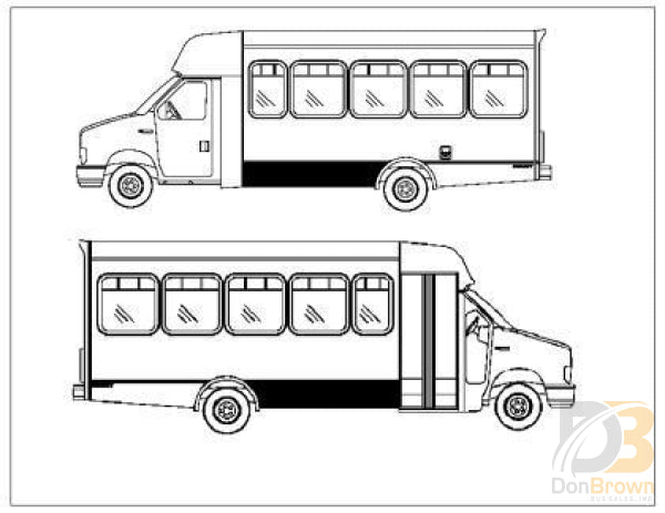 Aluminum Skirt 29 X 170 .060 Front And Rear 19-022-001 Bus Parts