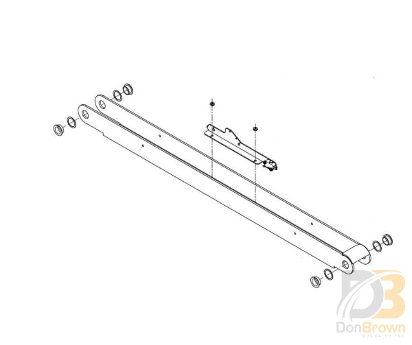 Assembly Arm Parallel Bottom Pump Kit Shipout 917 - 0458Aks Wheelchair Parts