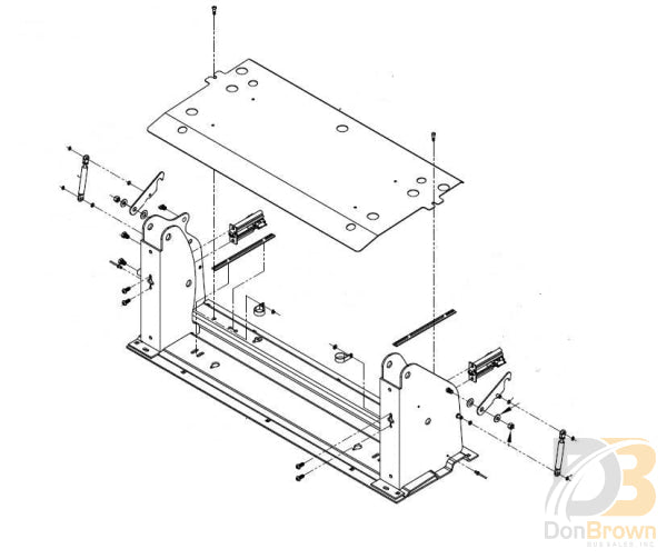 Assembly Base Front 48 Ftg Kit Shipout 945 - 3148Fna - 37Ks Wheelchair Parts