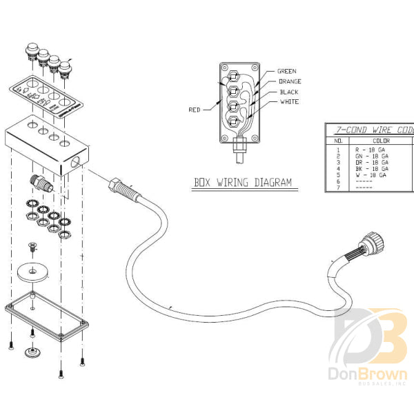 Assembly Hand Control Uvl855Evom 2’ - 4’ Kit Shipout 73946Evomaks Wheelchair Parts