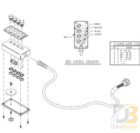 Assembly Hand Control Uvl855Evom 2’ - 4’ Kit Shipout 73946Evomaks Wheelchair Parts