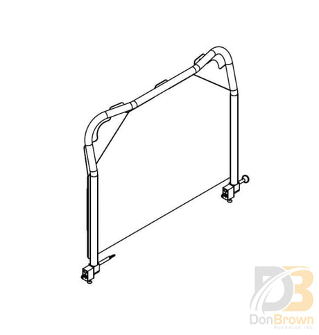 Assembly Handrail Lh Kit Shipout 75384Cna - Modks Wheelchair Parts