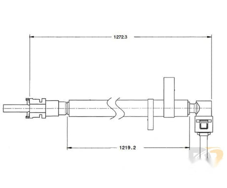 Assembly Hose High Press- 5/16 to Fuel Pump E90015C