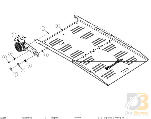 Assembly Ramp 30’ 50 / Man Non Swing Cv Kit Shipout E515Dsa3050 - 1Ks Wheelchair Parts