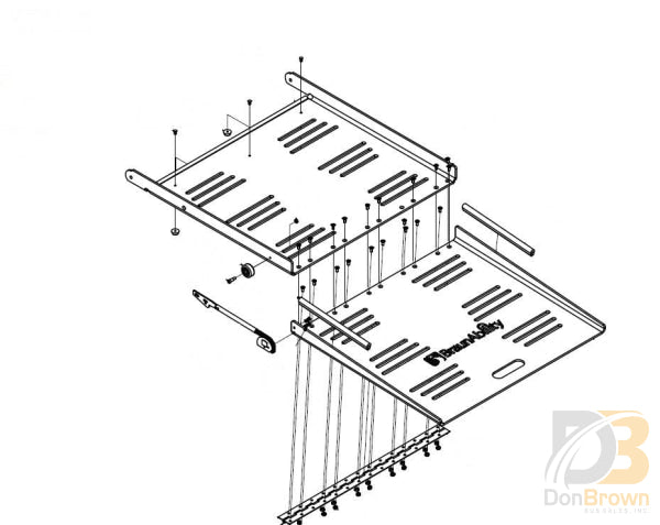 Assembly Ramp Base And Ext 28.75’ Auto Kit Shipout E60003Aba2814Ks Wheelchair Parts