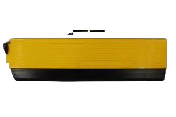 ASSEMBLY ROLL STOP WITH RUBBER END 34 INCH ALUMINUM YELLOW KIT SHIPOUT   915R4312A-34YKS
