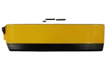 ASSEMBLY ROLL STOP WITH RUBBER END 34 INCH ALUMINUM YELLOW KIT SHIPOUT   915R4312A-34YKS