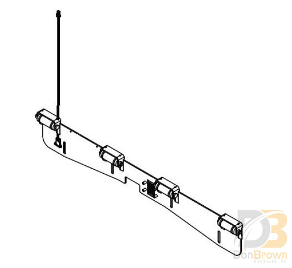 Assembly Transition Roller Plate / Infloor Chrysler Kit Shipout Ec50049Aks Wheelchair Parts