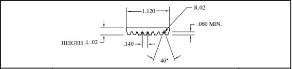 Belt 8 Groove Poly V K Sect. 50-62000-70 95.20 Air Conditioning