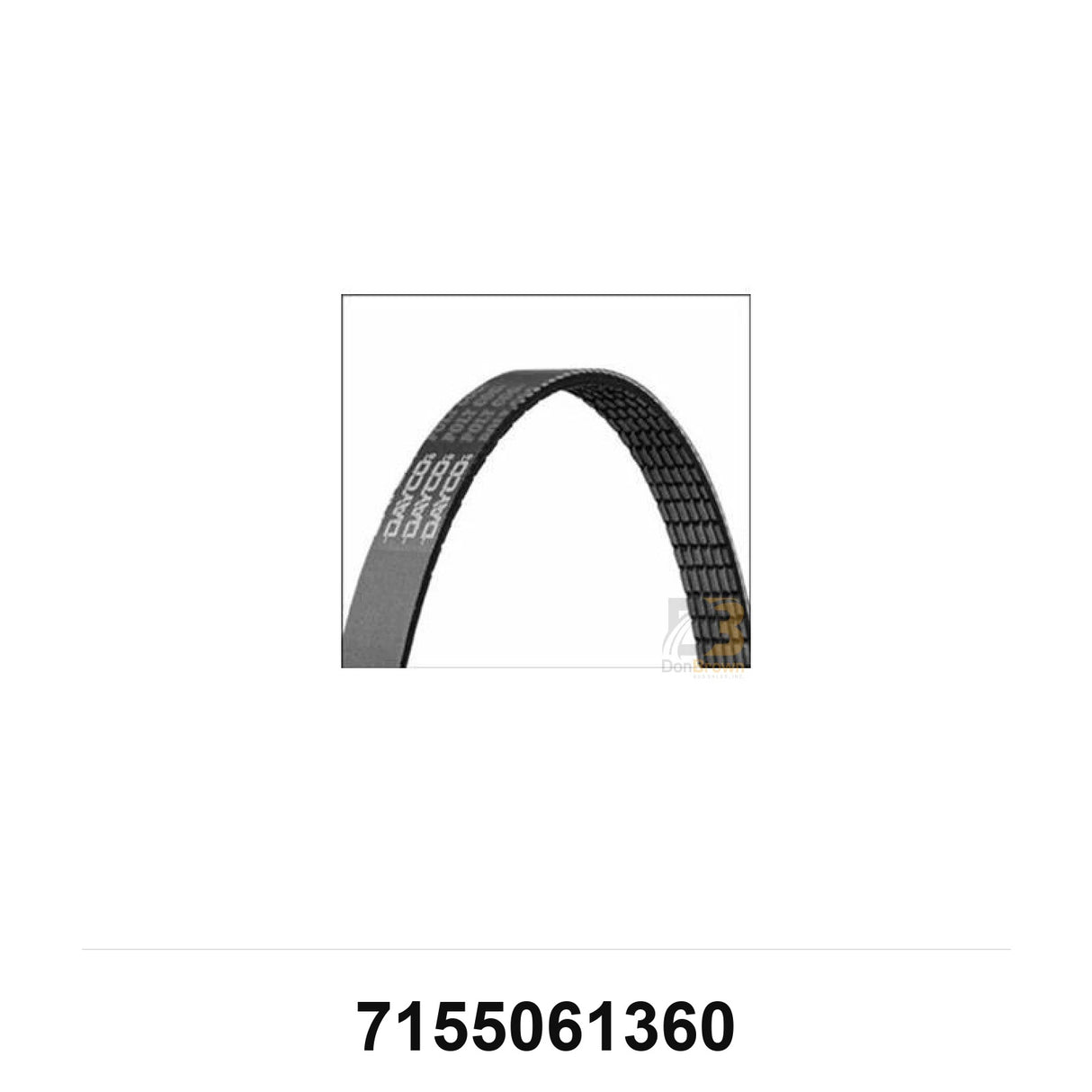 Belt, Poly-V, 6K Groove, 136.0" OEL 7155061360 - Don Brown Bus Parts