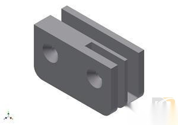 Block Rear Barrier Slider 74408