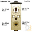 Block Type Expansion Valve 1812005 540383 Air Conditioning