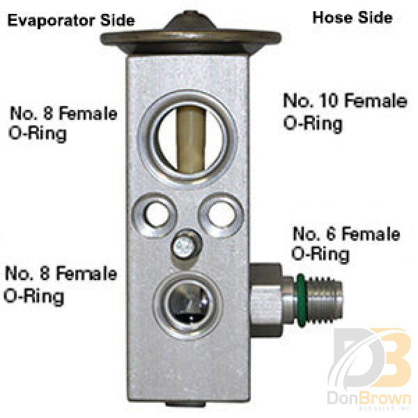 Block Type Expansion Valve-Aftermarket Version 1813018 1001443802 Air Conditioning