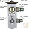 Block Type Expansion Valve-Aftermarket Version 1899044 1001443771 Air Conditioning