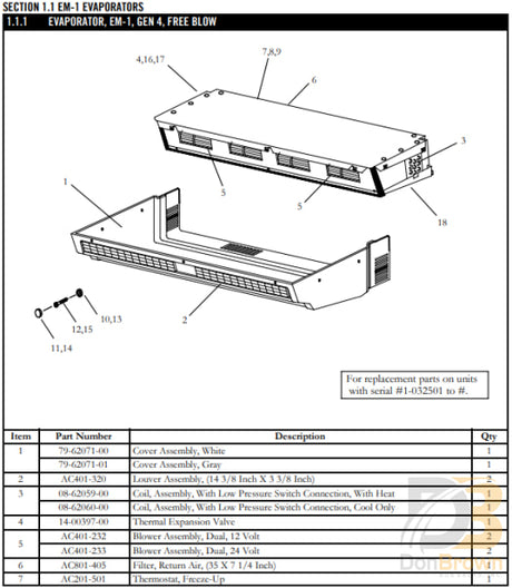 Blower Assy (24 V) Ac401-233 Air Conditioning