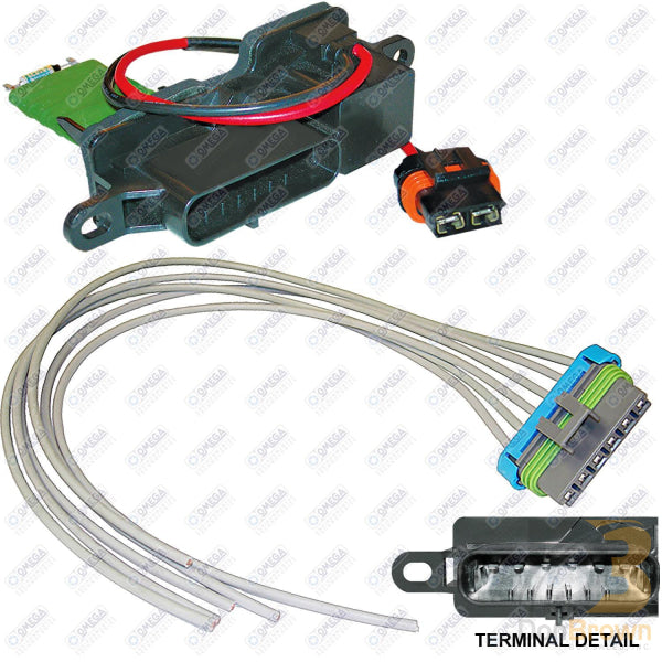 Blower Resistor Module With Pigtail Mt1818-K Air Conditioning