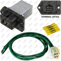 Blower Resistor Module With Pigtail Mt18726-K Air Conditioning