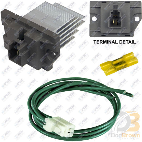 Blower Resistor Module With Pigtail Mt18727-K Air Conditioning