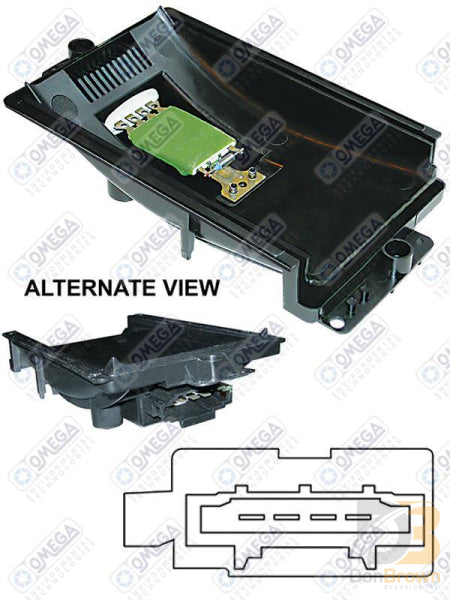 Blower Resistor Mt1822 Air Conditioning