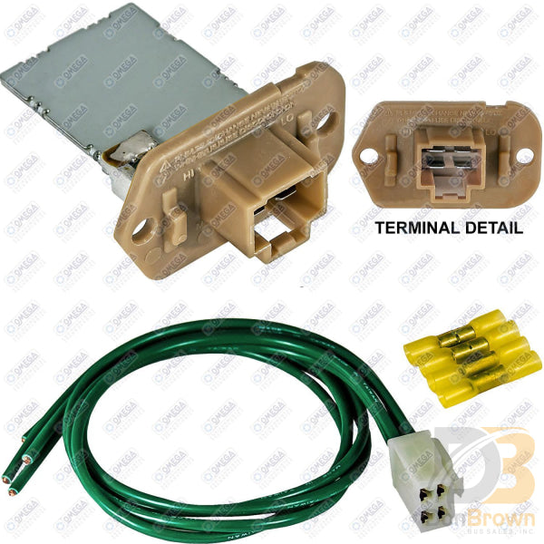 Blower Resistor With Pigtail Mt18071-K Air Conditioning