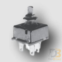 Blower Switch W/nut (Indak 6S754) 25-0044 Air Conditioning
