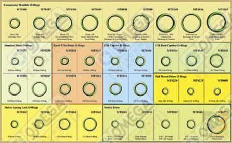 Box 1 Of Mt9250 Kit (Most Popular O-Rings) Mt9635 Air Conditioning