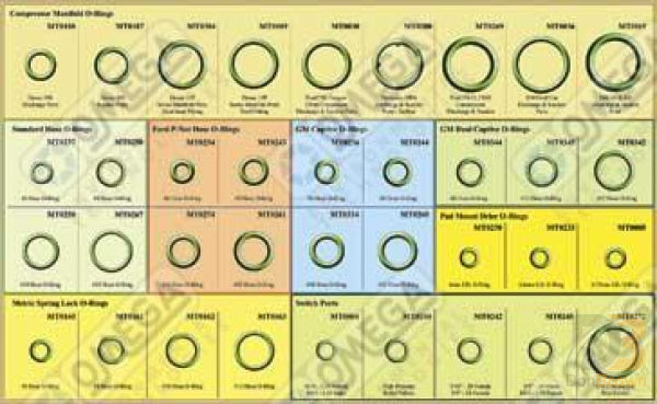 Box 1 Of Mt9250 Kit (Most Popular O-Rings) Mt9635 Air Conditioning