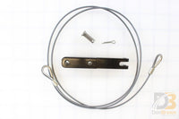 Cable Ramp Lip W/Flap And Pin Kit Shipout M-1407.1Ks Wheelchair Parts