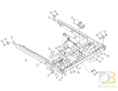 Carriage Assembly Nuvl600 Kit Shipout 73200Na-03Ks Wheelchair Parts