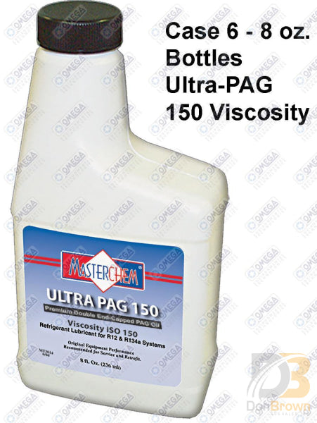 Case 6 - 8 Oz. Ultra-Pag 150 Viscosity Mt3014 Air Conditioning