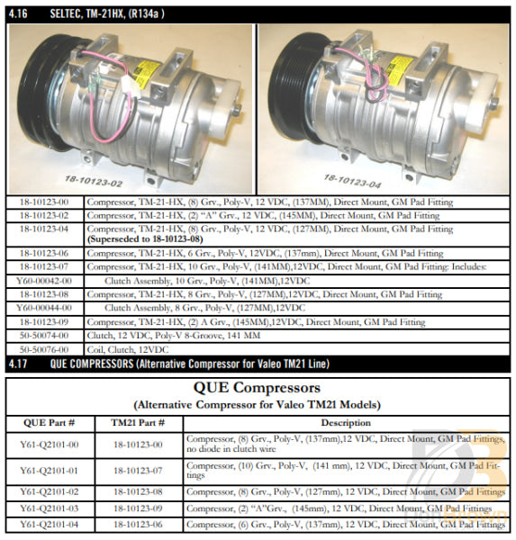 Coil Clutch 12V Tm-21Hx 50-50076-00 Air Conditioning